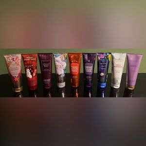 New Bath & Body Works 9 Body Creams (Full Size)